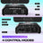 Moving Head Beam Light 180W Moving Head Light RGBW 360?¡ãRotation DJ Lights DMX 512 with Sound Activated