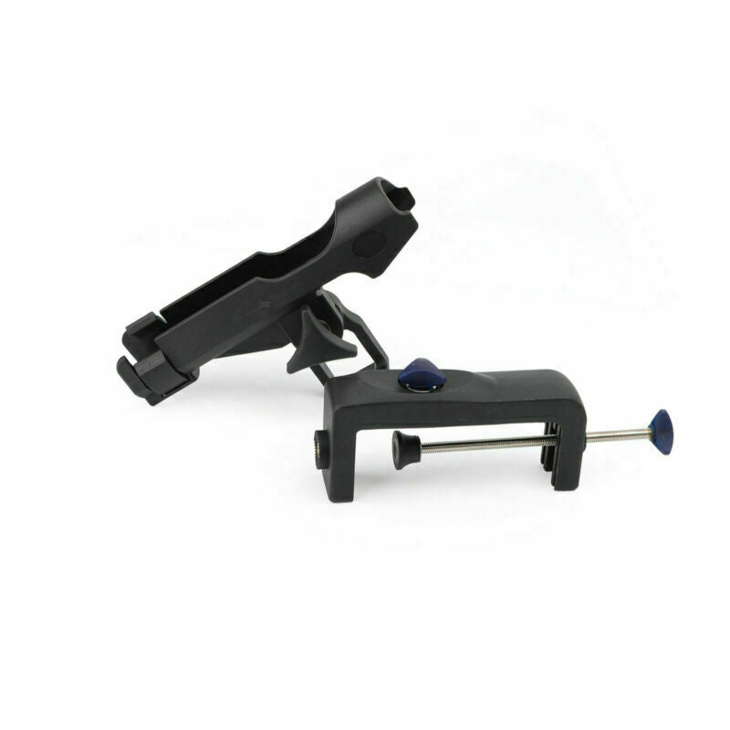 1X Clamp-On Boat Rail Fishing Pole Stand Bracket Rod Holder (Copy)
