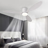 52inch 3 Blade Hugger Indoor Ceiling Fan with Remote Control