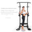 Pull-Up & Squat Bar Power Tower Dip Stands Home Gym Strength