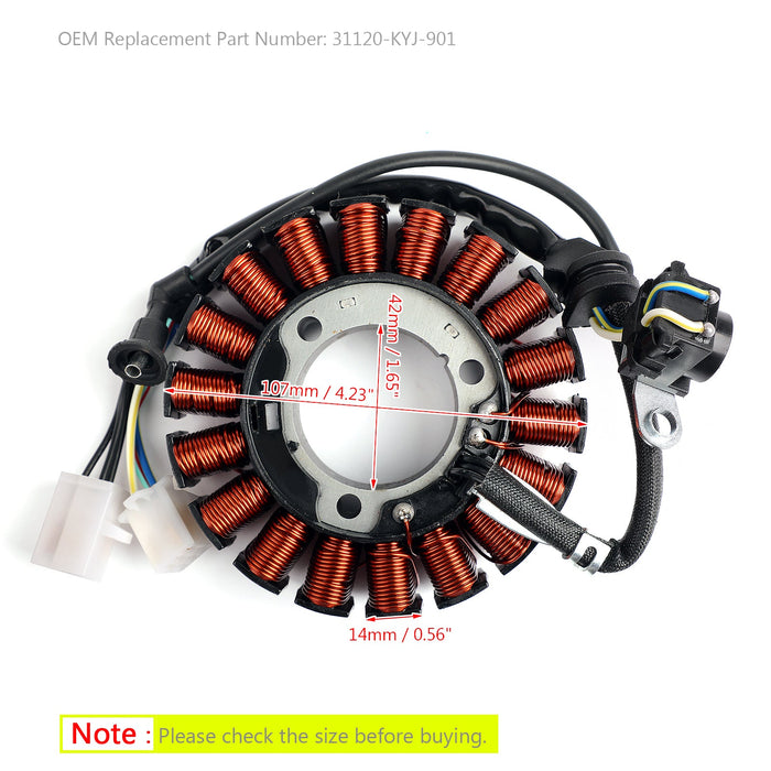 2011-2019 Honda CBR R CB F 250 300 31120-KYJ-901 Generator Stator