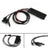 1Pcs 3 in 1 RIB-Less Programming Cable For GP300/88S CP200 GM300 Radio