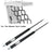 2pcs Attic Ladder Hydraulic Rod Bracket Accessories Replacement