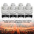 4 Pcs Moving Head 120W 8Gobo Stage Lighting RGBW LED DJ DMX Beam Bar Party Light