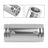 Truss Spacer Accessories 105 - 105mm 4.1" Genderless Aluminum Spacer 2" Diameter