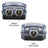 Heat resistant Splitter Clear Cover Nickel Plated 2pcs Distribution Block 1x0 In 2x0 GA Out Splitter Fusebox plastic housing for Car Audio Marine