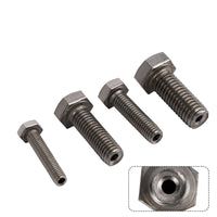 Stainless Steel M6 & M8 & M10 & M12 Broken Snapped Stud Drill Guide Kit 4PCS