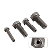 Stainless Steel M6 & M8 & M10 & M12 Broken Snapped Stud Drill Guide Kit 4PCS