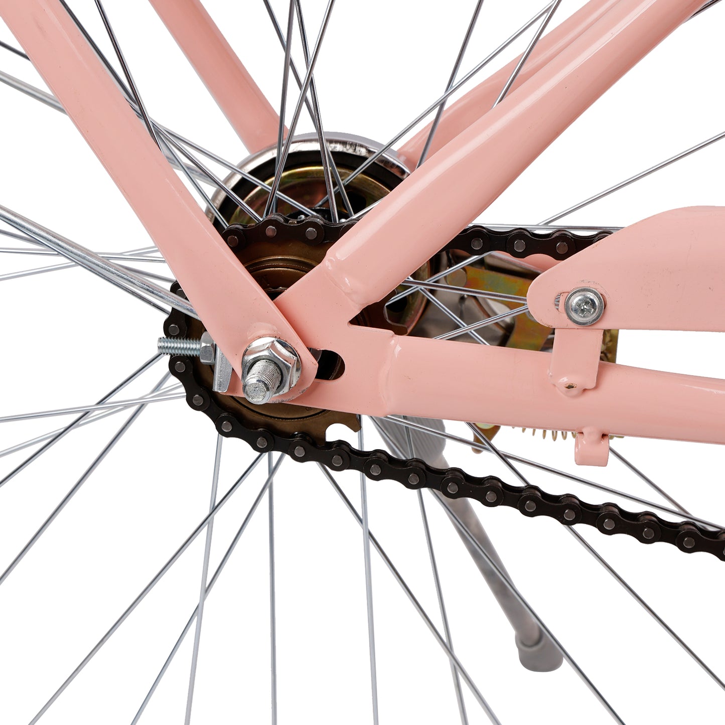 24/26 inch Women City Bicycle Beach Cruiser Bike with Basket & Rack