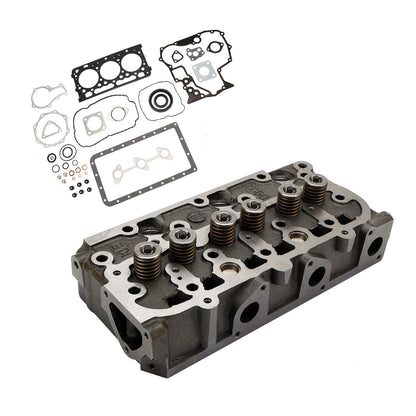 Complete Engine Cylinder Head with Valve Spring & Gasket Kit for Kubota D902 RTV900