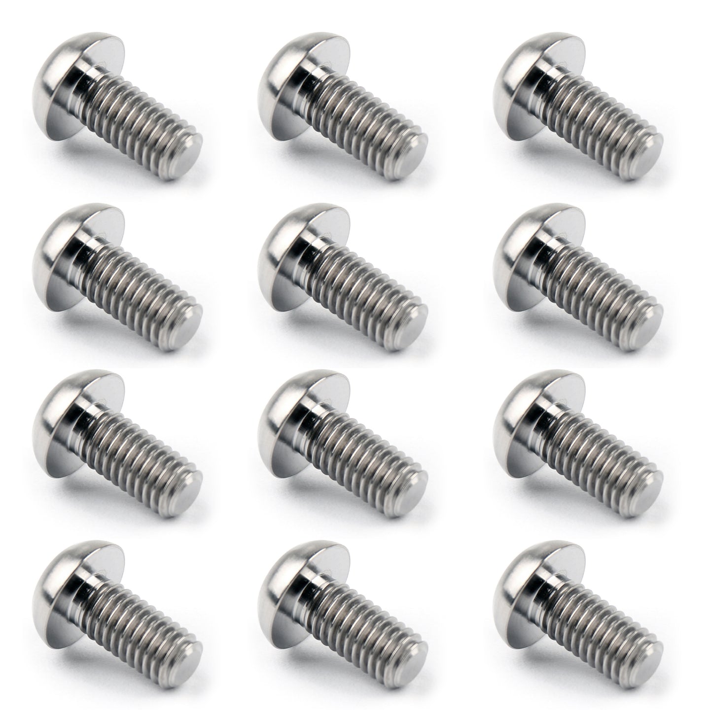 12Pcs Titanium Ti M5x10mm Screws Torx T25 Head Titanium Disc Brake Rotor Bolts