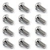 12Pcs Titanium Ti M5x10mm Screws Torx T25 Head Titanium Disc Brake Rotor Bolts