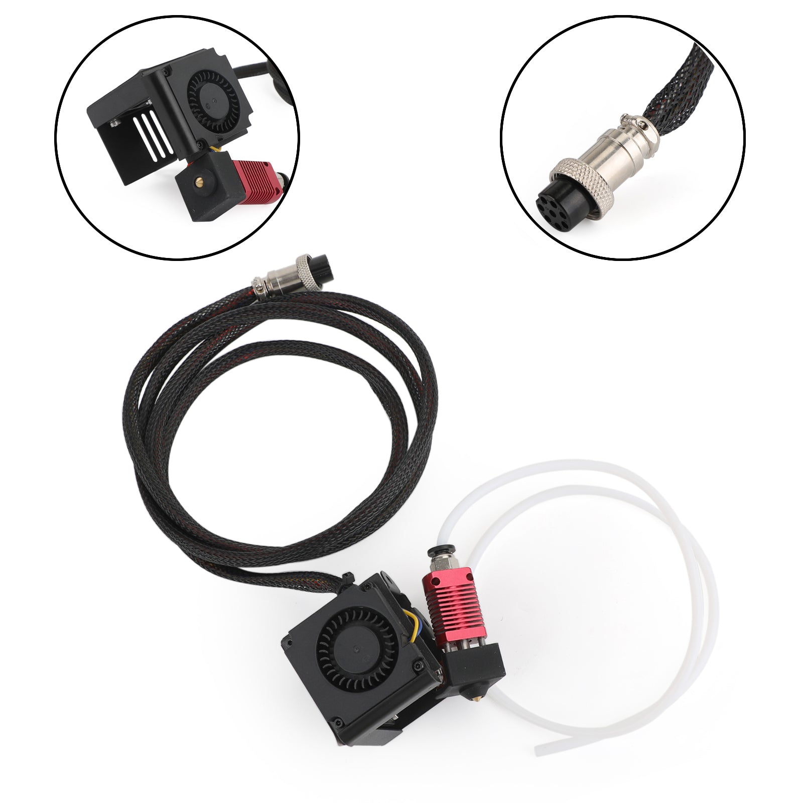 MK8 Full Extruder Kits 0.4mm Nozzle Extruder Hot End for CR-10 S5 500*500*500mm