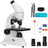 Compound Monocular Microscope For Adults Students 40X-2000X Magnification