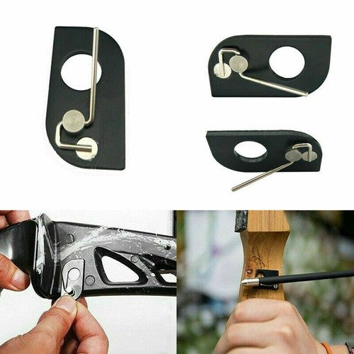 Archery Magnetic Arrow Rest Recurve Bow Shoot Hunting Right/Left Hand Black