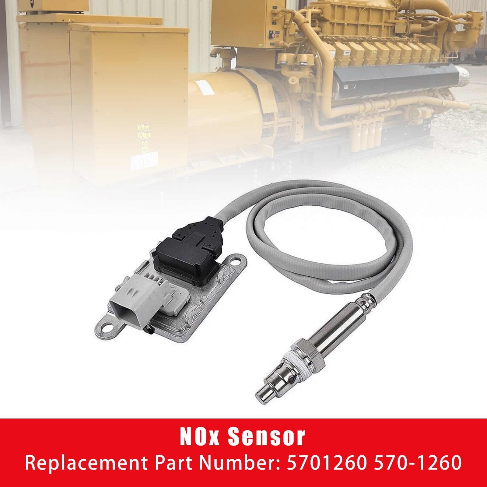 Nitrogen Oxide Nox Sensor 570-1260 5701260  Fits For CaterPillar 6 pins