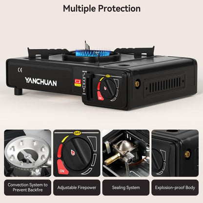 2900 Watt Portable Indoor Outdoor Camping Stove