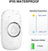 Wireless Doorbell — Pre-Paired, No Wi-Fi, 1,300 ft Range