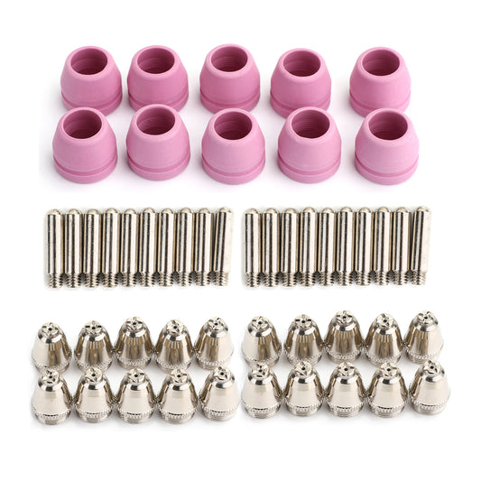 50Pcs Plasma Cutter Consumables AG-60 SG-55 Plasma Torch Cutting