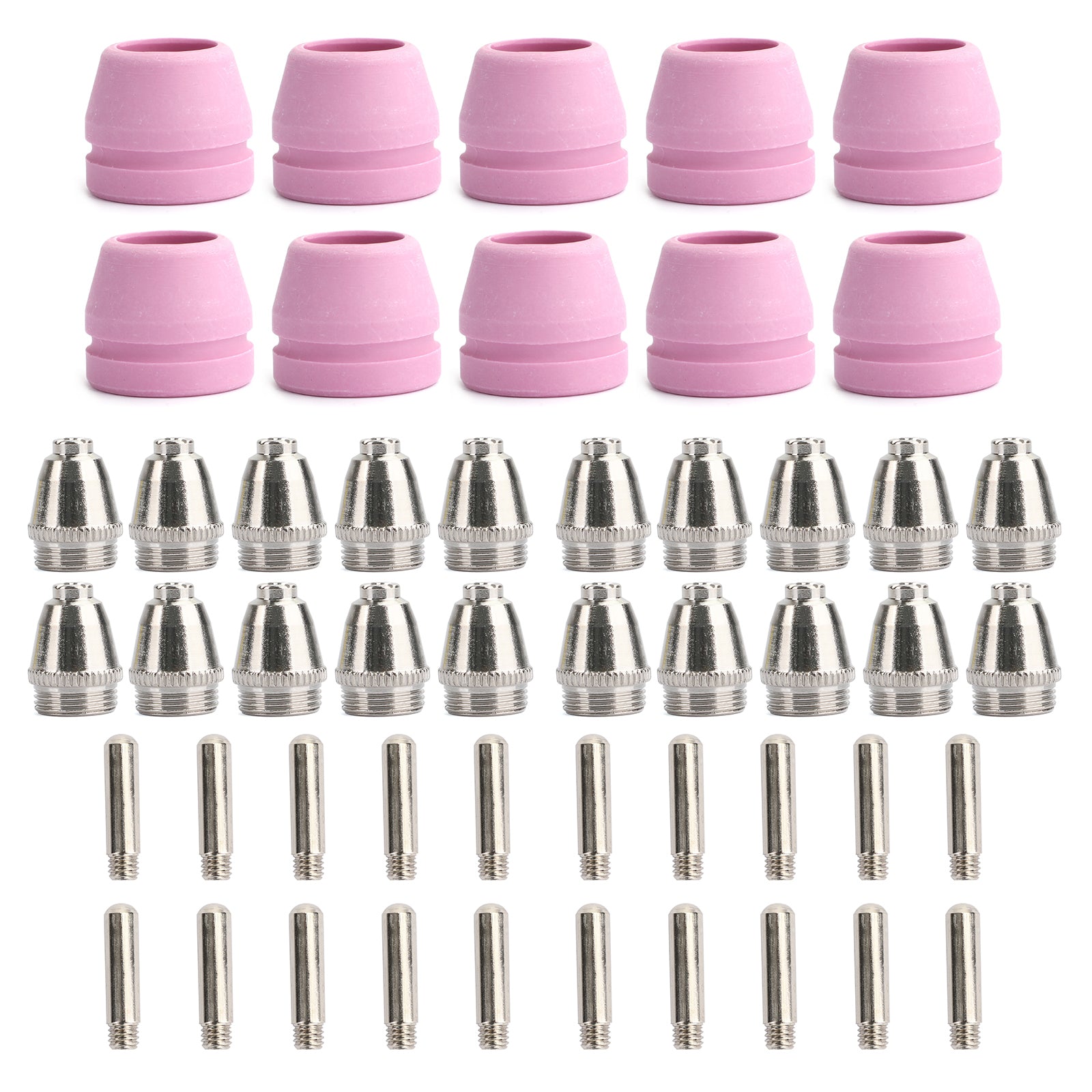 50Pcs Plasma Cutter Consumables AG-60 SG-55 Plasma Torch Cutting