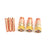 31Pcs TIG Welding Torch Stubby Gas Lens #12 Pyrex Glass Cup Kit For WP-17/18/26