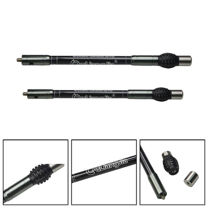 3/4/5 inch Archery Carbon Stabilizer Bar Short Side Extender