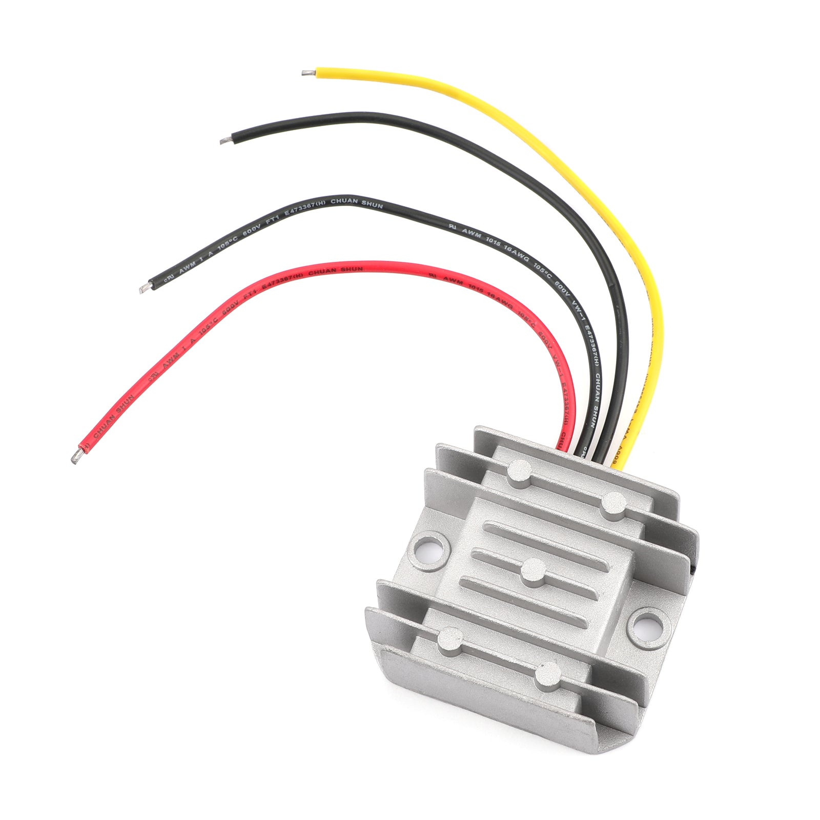 WaterProof 12V/24V to 5V 10A 50W Step Down DC/DC Power Converter Regulator US