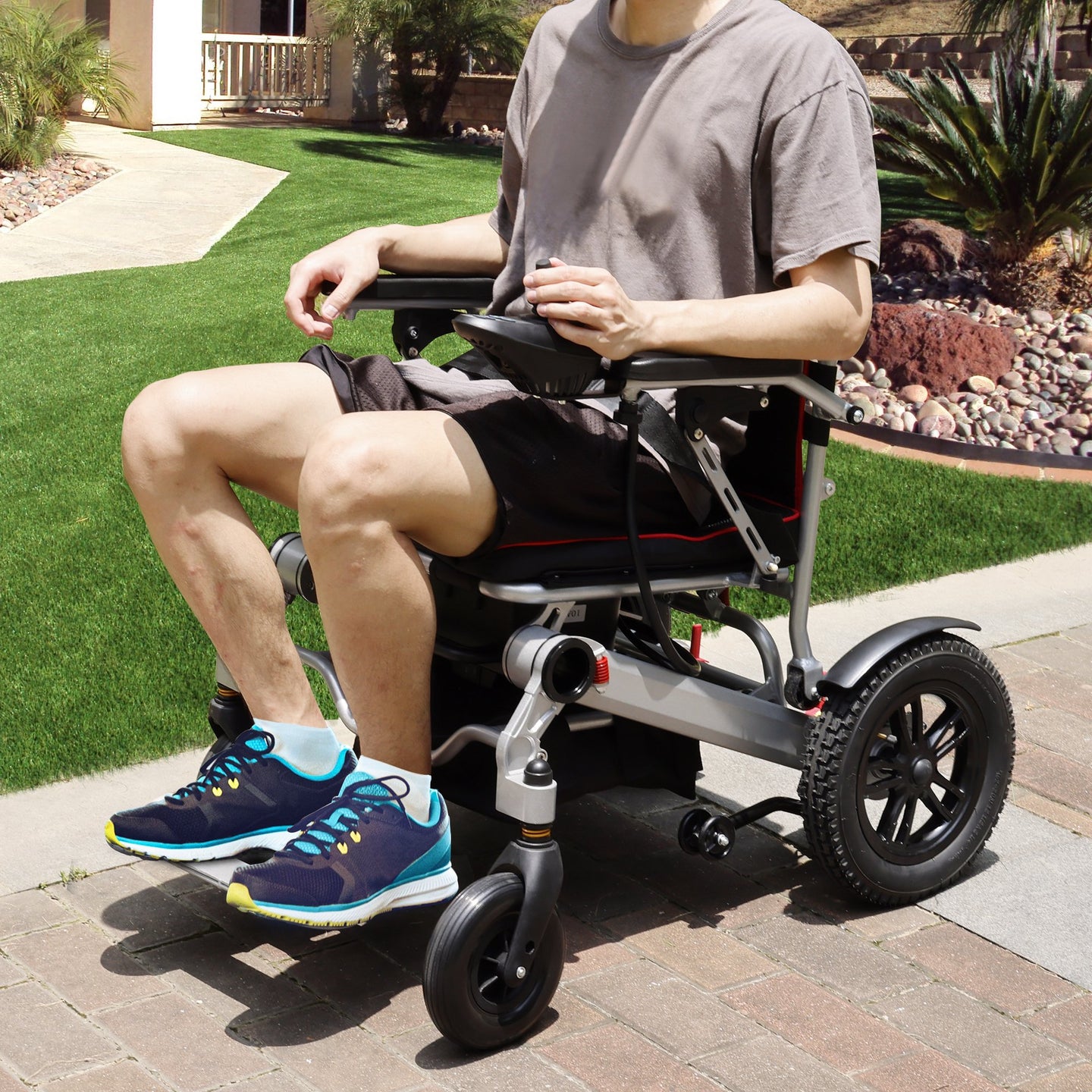 Lightweight Foldable Electric Wheelchair – Airline-Approved Portable Power Chair for Adults & Seniors