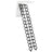 Electric Folding Attic Ladder, 13-Step for up to 11.8ft Ceilings, Fits 35" x 27.5" Opening, 500 lbs Capacity (Black)