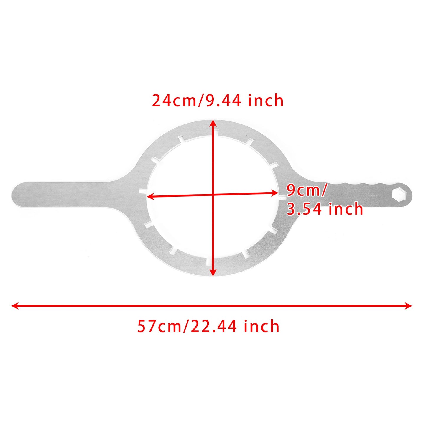 154527 8-1/2'' Aluminum Wrench For Sand Filter TR100C TR140C,TR100C-3, TR140C-3