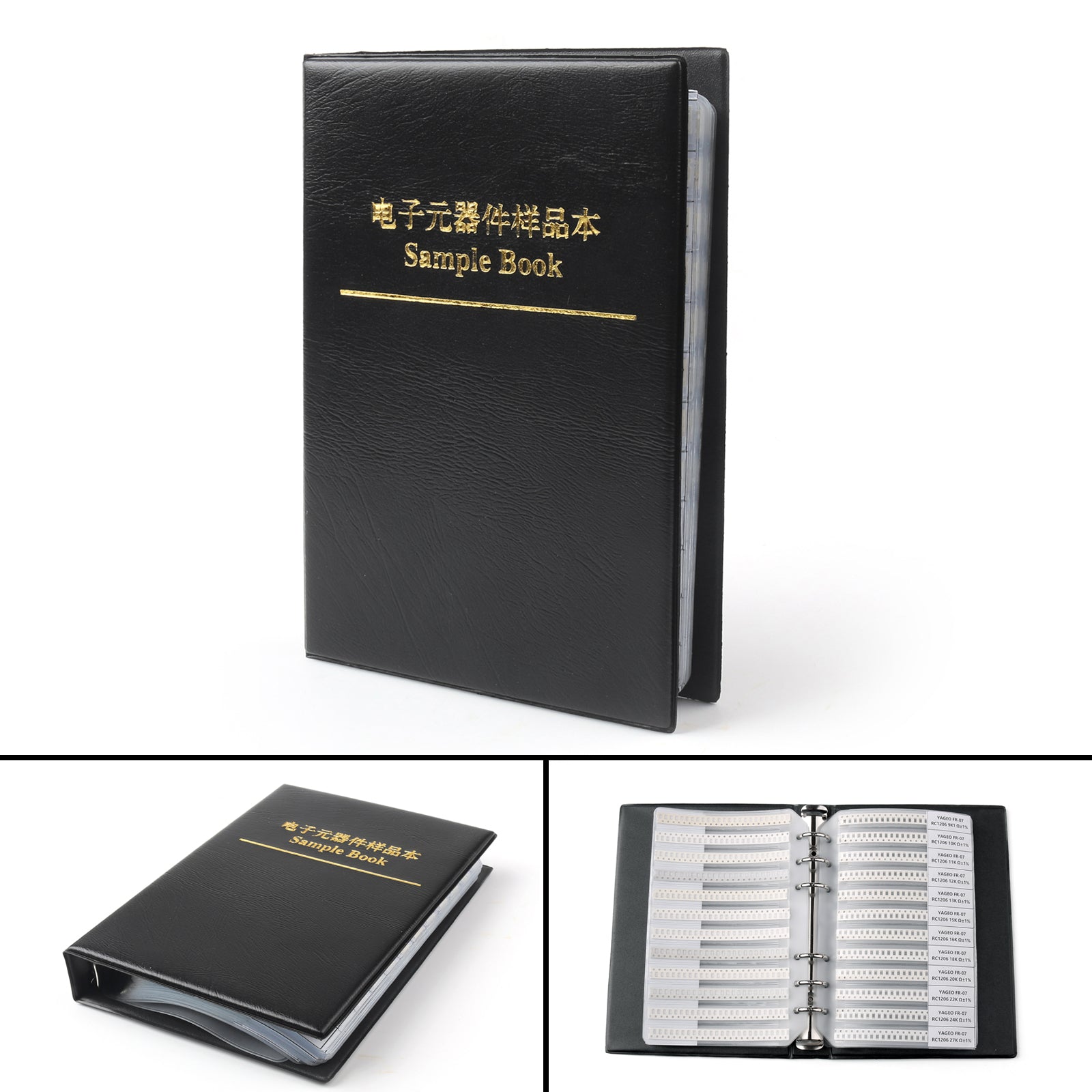 0201 0805 1206 0402 0603 1% SMD SMT Chip Resistor 170 Values Sample Book DIY UE