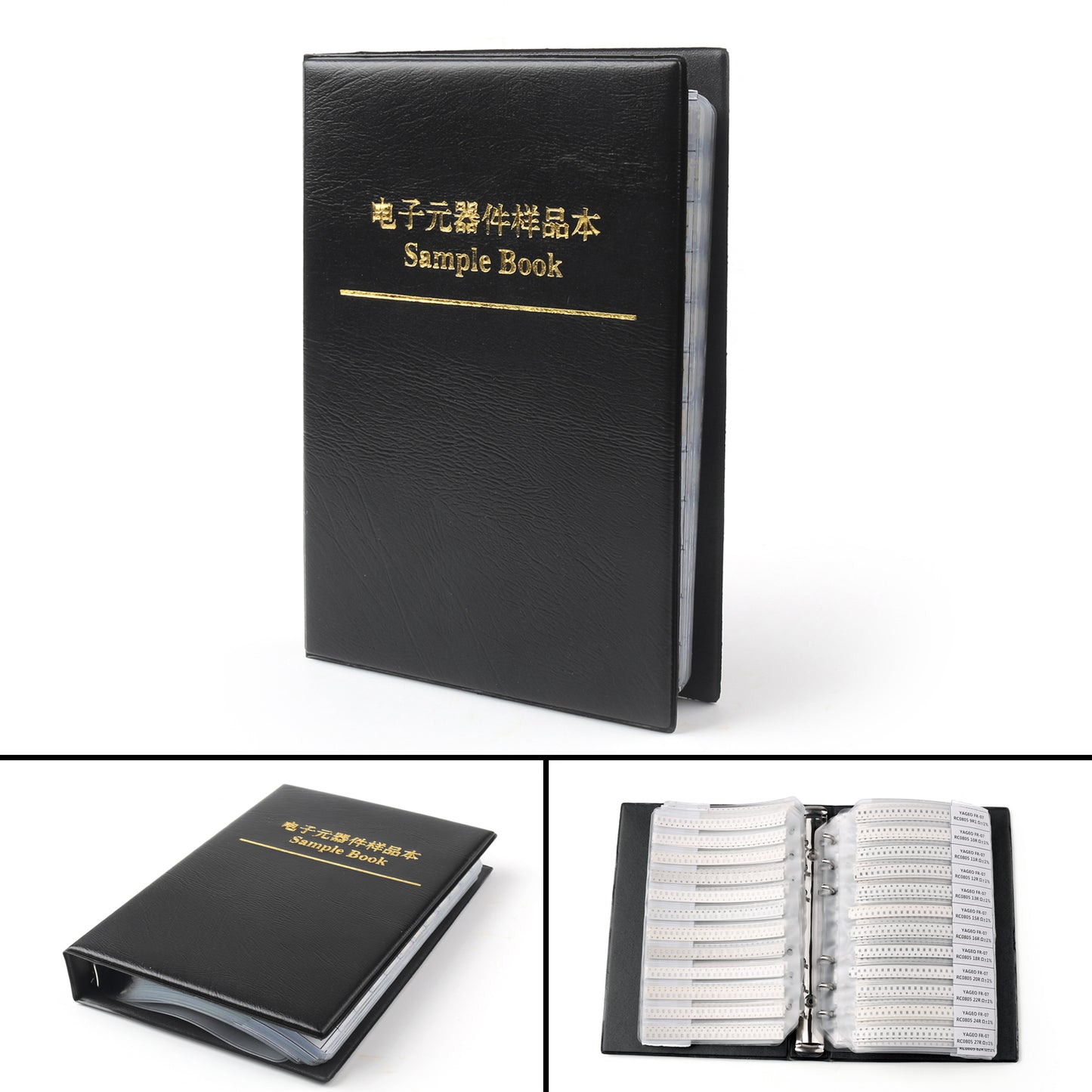 0201 0805 1206 0402 0603 1% SMD SMT Chip Resistor 170 Values Sample Book DIY UE