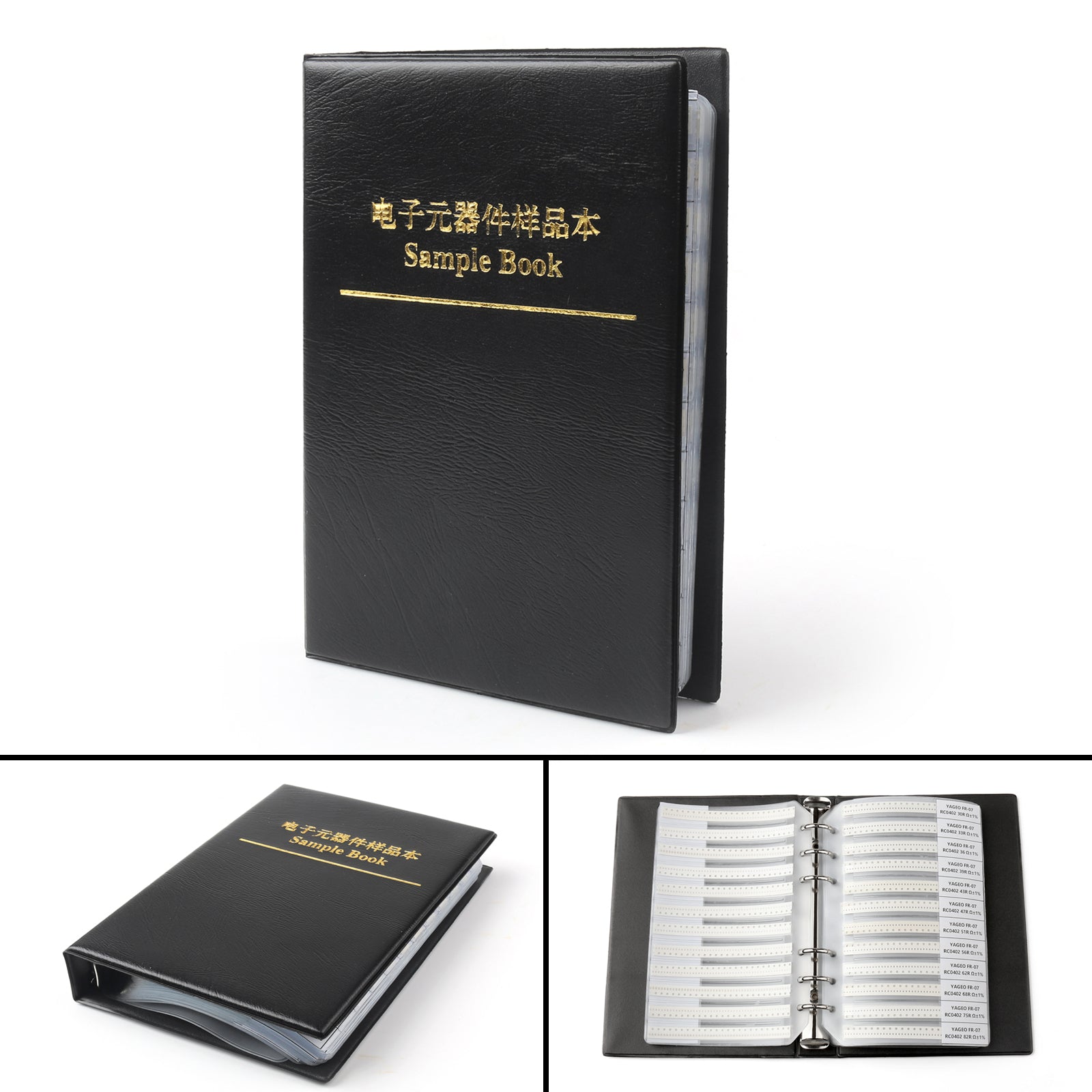 0201 0805 1206 0402 0603 1% SMD SMT Chip Resistor 170 Values Sample Book DIY UE