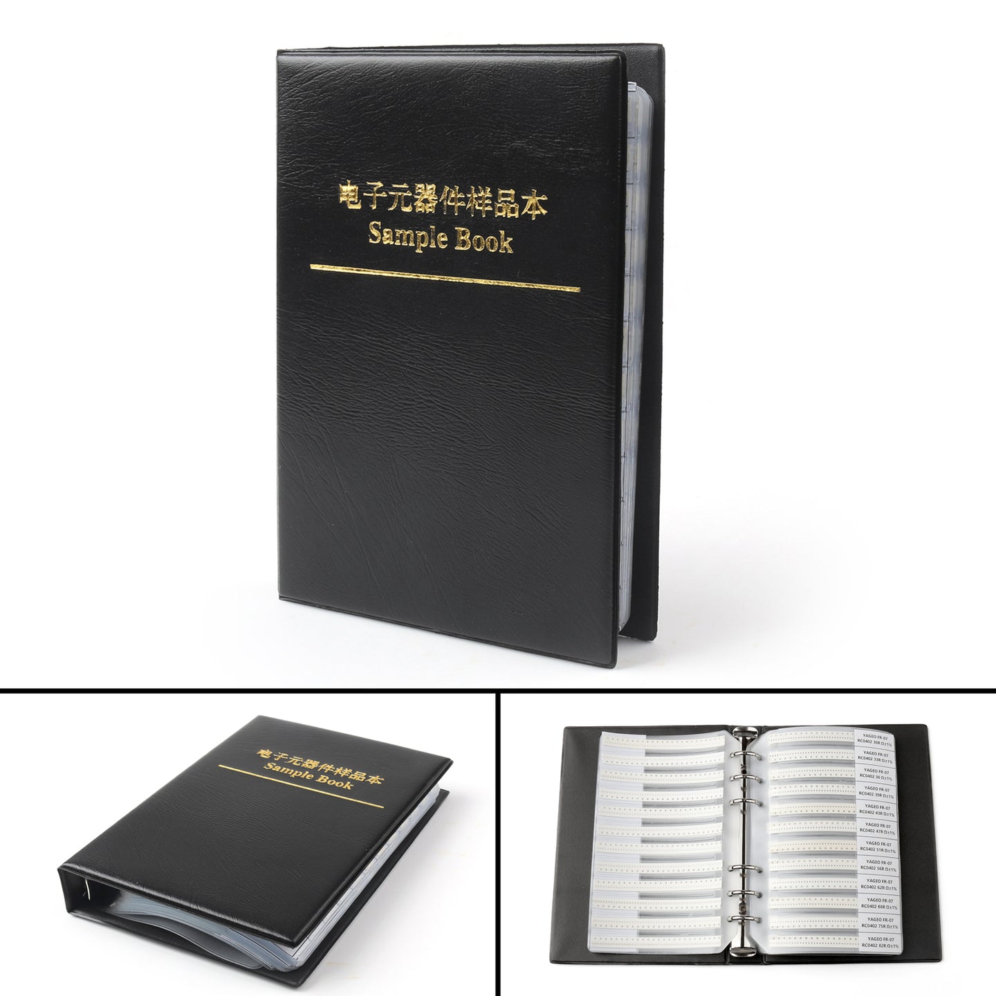 0201 0805 1206 0402 0603 1% SMD SMT Chip Resistor 170 Values Sample Book DIY UE
