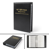 4000PCS 0402 1% SMD Chip SMT Resistor 63 Values + Capacitor 17 Value Sample Book