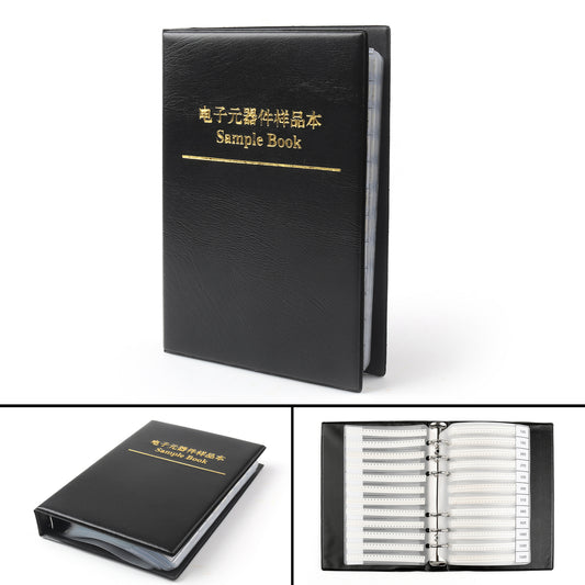 4000PCS 0402 1% SMD Chip SMT Resistor 63 Values + Capacitor 17 Value Sample Book