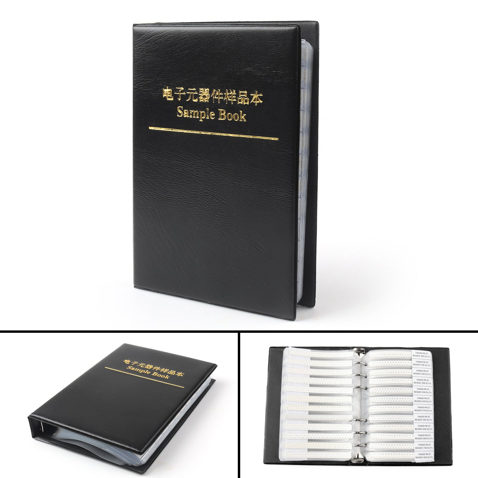 0201 0805 1206 0402 0603 1% SMD SMT Chip Resistor 170 Values Sample Book DIY UE