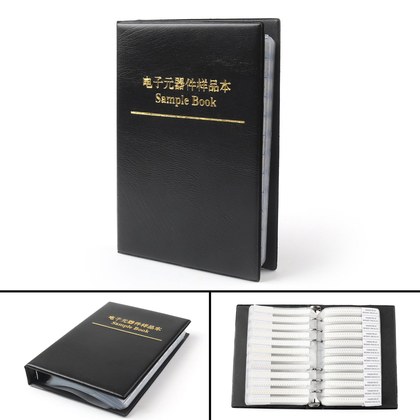 0201 0805 1206 0402 0603 1% SMD SMT Chip Resistor 170 Values Sample Book DIY UE