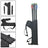 Archery 3 Tube Arrow Quiver Holder Waist/Shoulder Bag Hunting