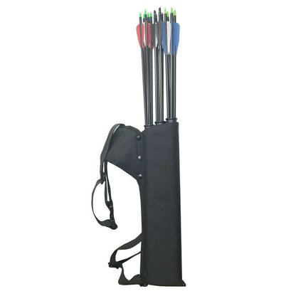 Archery 3 Tube Arrow Quiver Holder Waist/Shoulder Bag Hunting