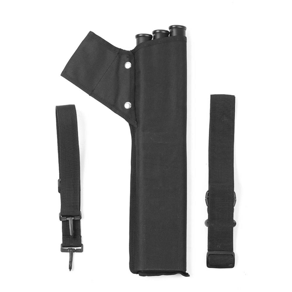 Archery 3 Tube Arrow Quiver Holder Waist/Shoulder Bag Hunting