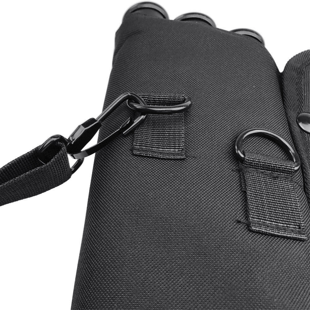 Archery 3 Tube Arrow Quiver Holder Waist/Shoulder Bag Hunting