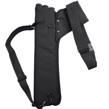 Archery 3 Tube Arrow Quiver Holder Waist/Shoulder Bag Hunting