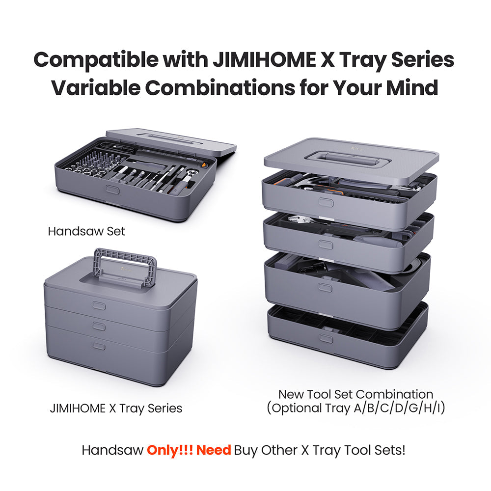 Multifunctional Home & Auto & Woodworkers Repair Tool Kit, Boxes-D