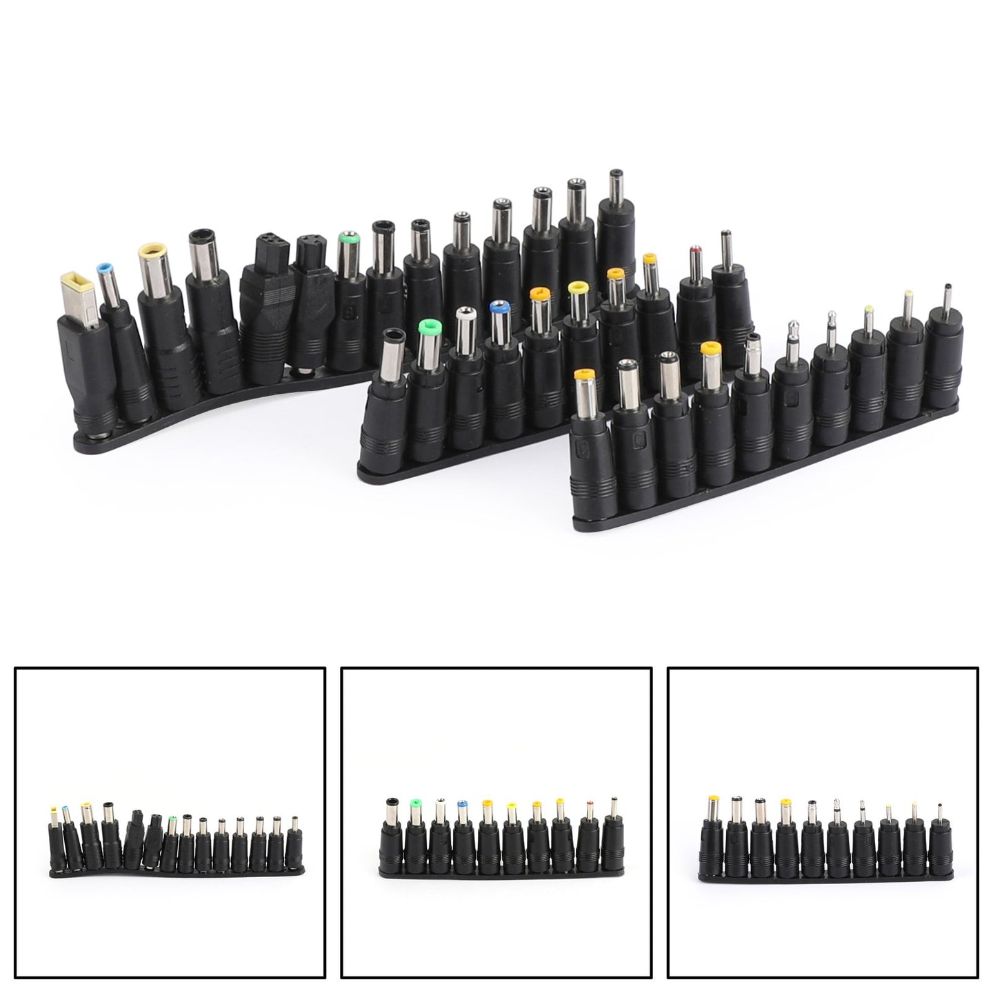 34-in-1 Universal DC Power Adapter Tip Set, Laptop Charger Connector Kit for HP, Dell, Lenovo, ASUS (for 5.5x2.