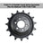 Track Drive Sprocket for Bobcat T190 T140 T180 – 6-Hole 15 Tooth 7165111