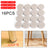 20mm STICK ON FURNITURE FELT PADS Anti-Skid Round Solid Oak Wood Floor Protector