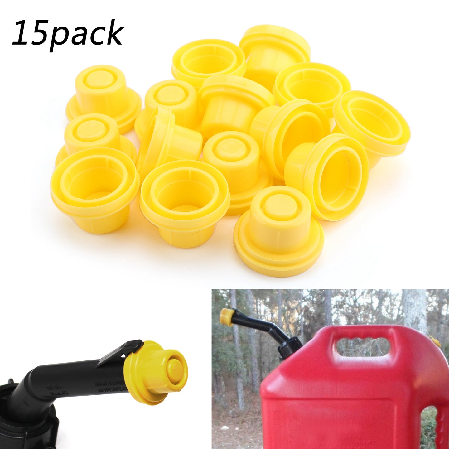 Replacement YELLOW SPOUT CAP Top For BLITZ Fuel GAS CAN 900302 900092 900094 USA