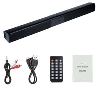 Portable Wireless Sound Bar System – 4 Speaker Subwoofer for TV Home Theater