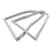 W10830048 Left Side Door Gasket for Kenmore French Door Refrigerators, Replaces AP6027227 (Gray)